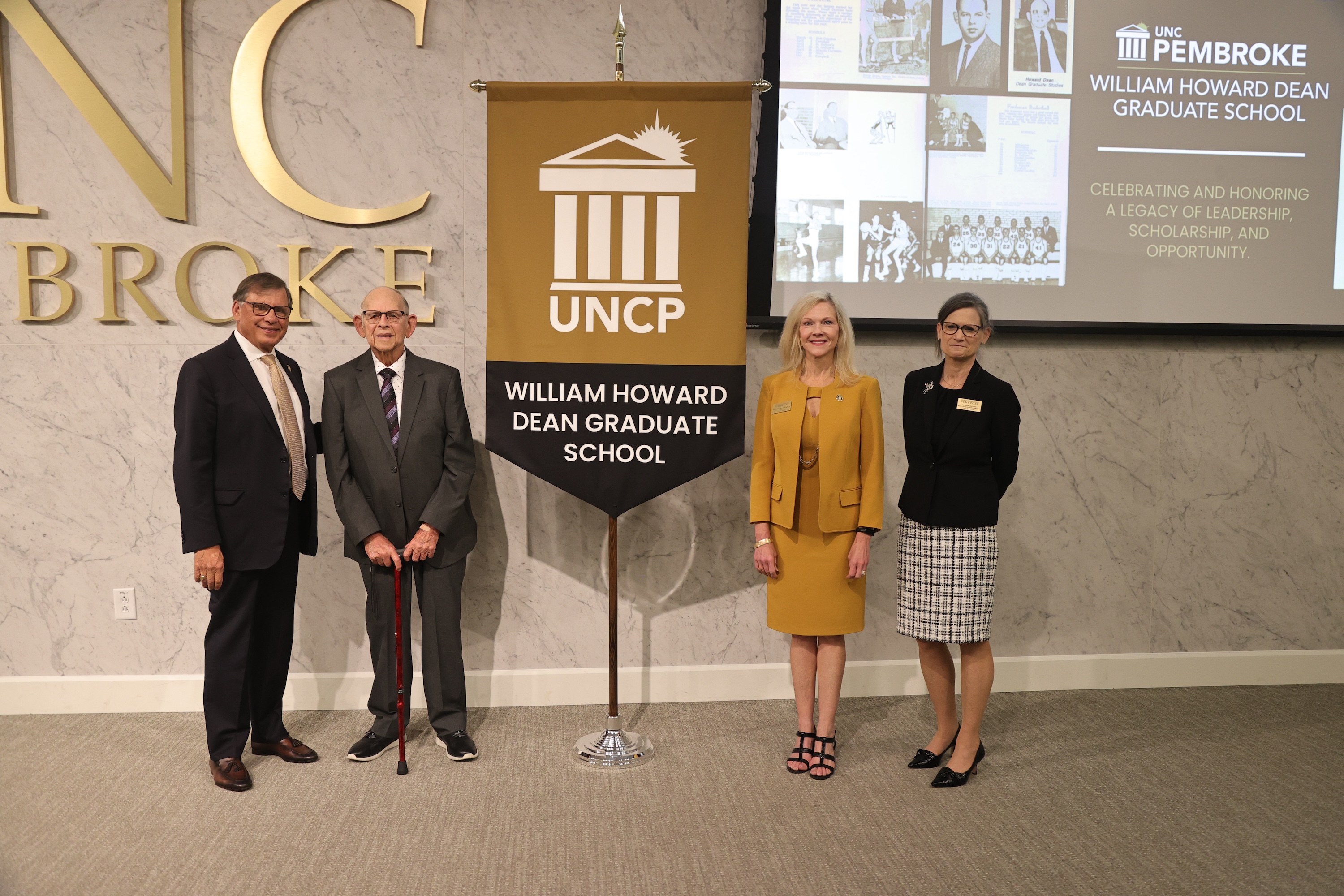 Howard Dean Graduate School Naming Ceremony