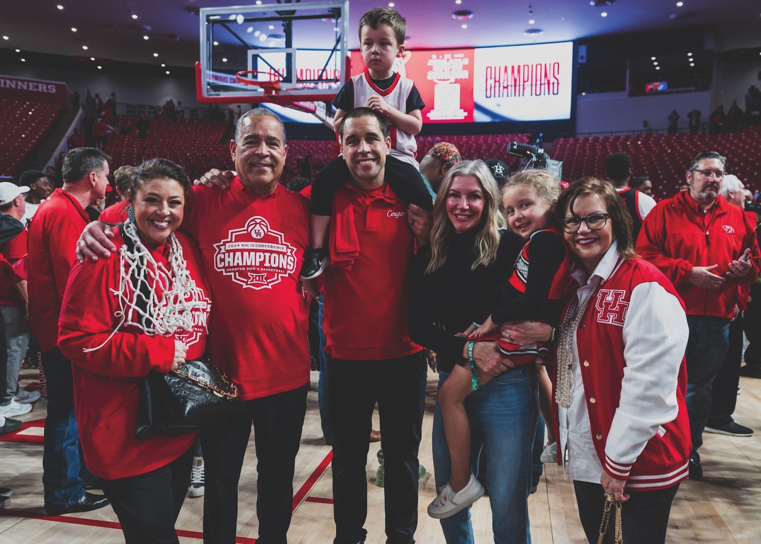 Kelvin and Karen Sampson with family