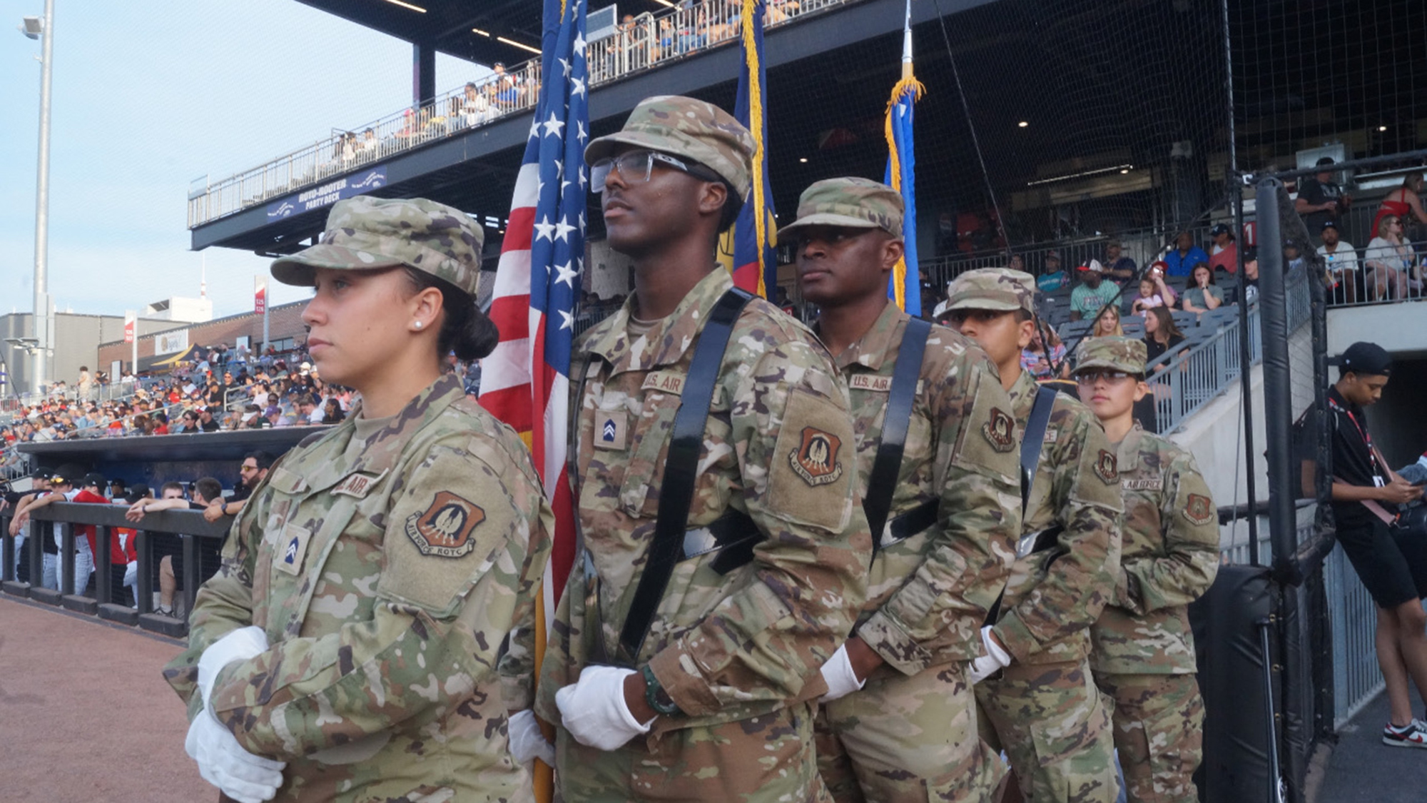 UNCP ROTC Air Force Students