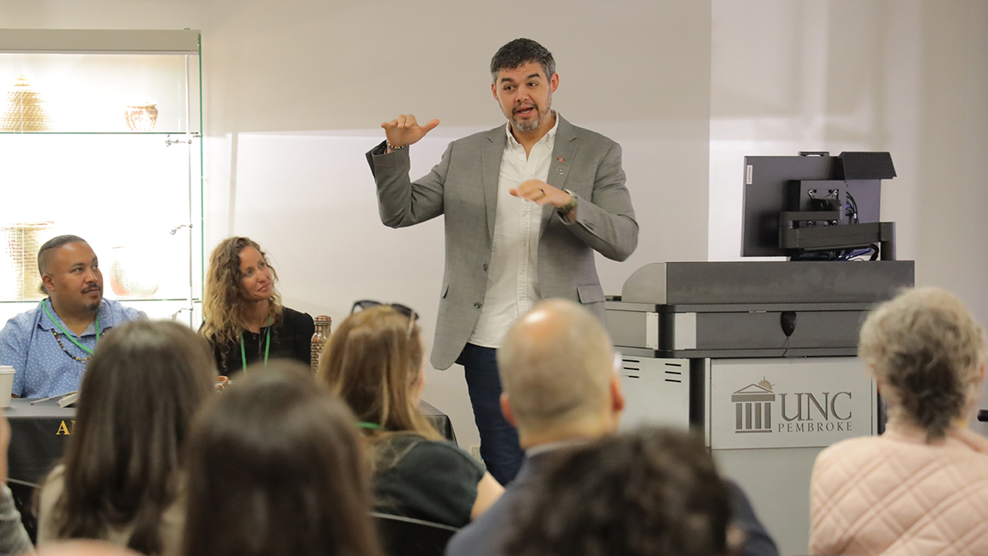 Presentation at a UNCP conference