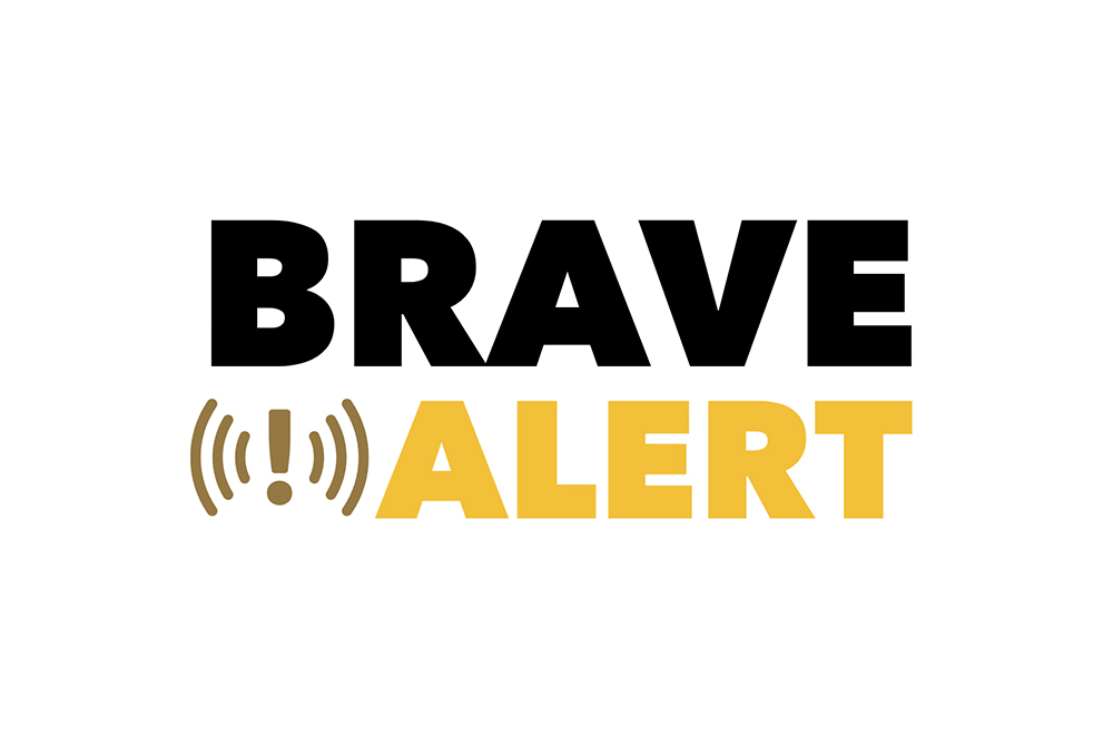 UNCP BraveAlert Logo