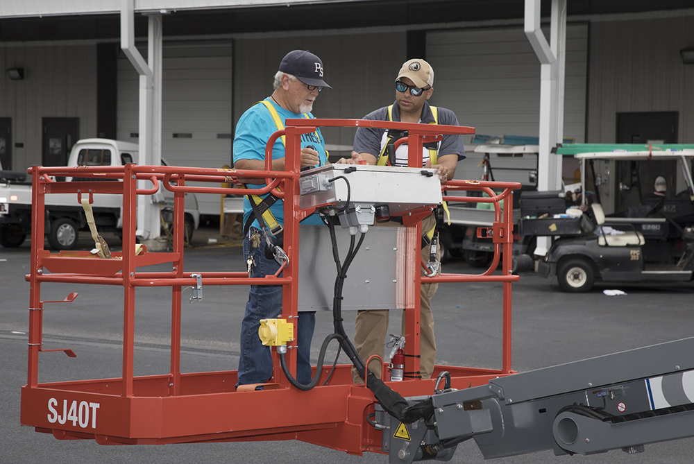 Environmental Health & Safety staff lift training