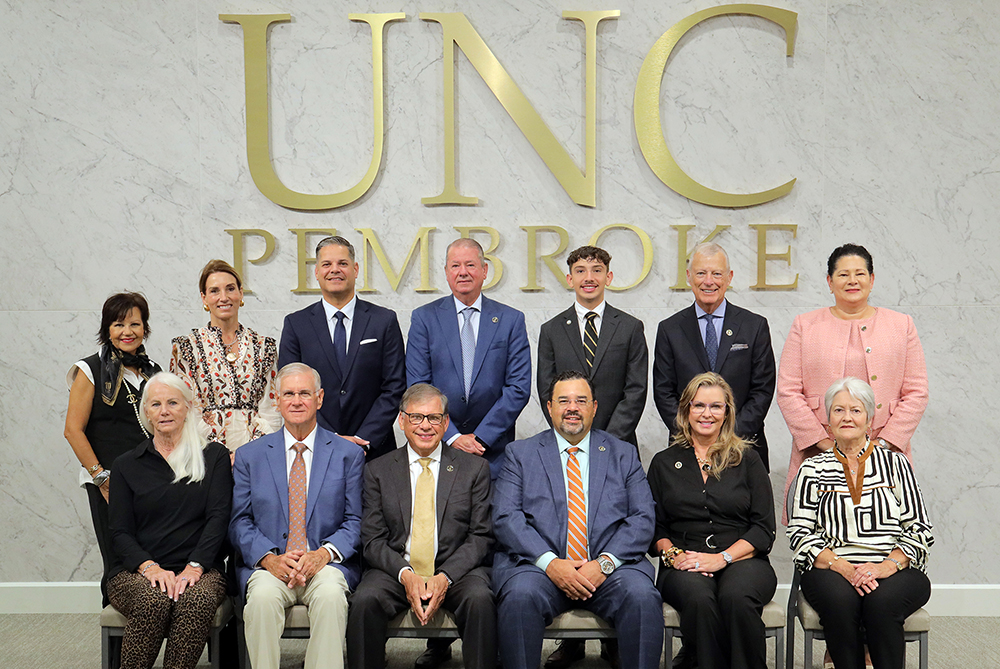 UNCP Board of Trustees members