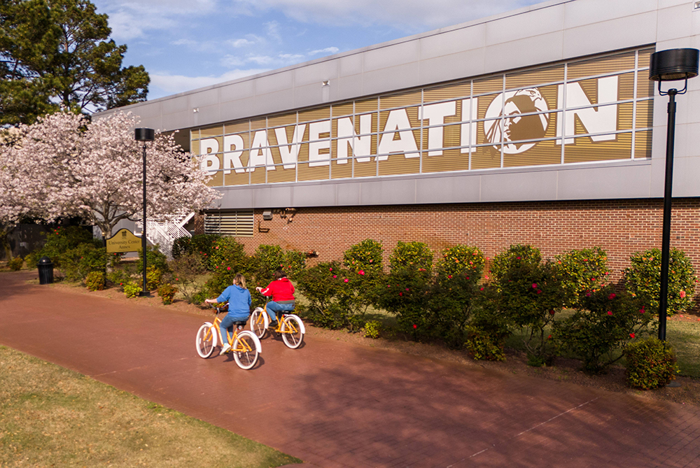 UNCP Annex, where the Student Affairs office is located