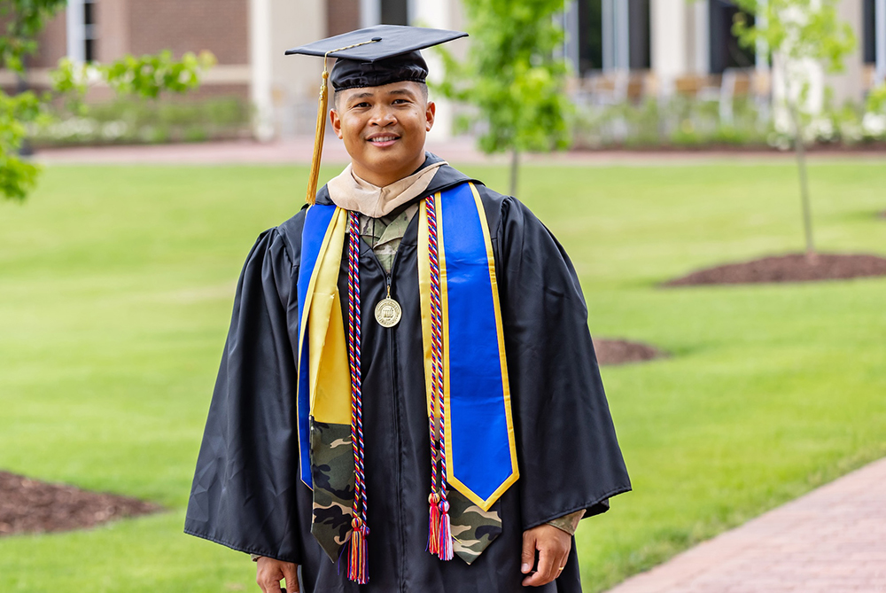 Army student graduate UNC Pembroke