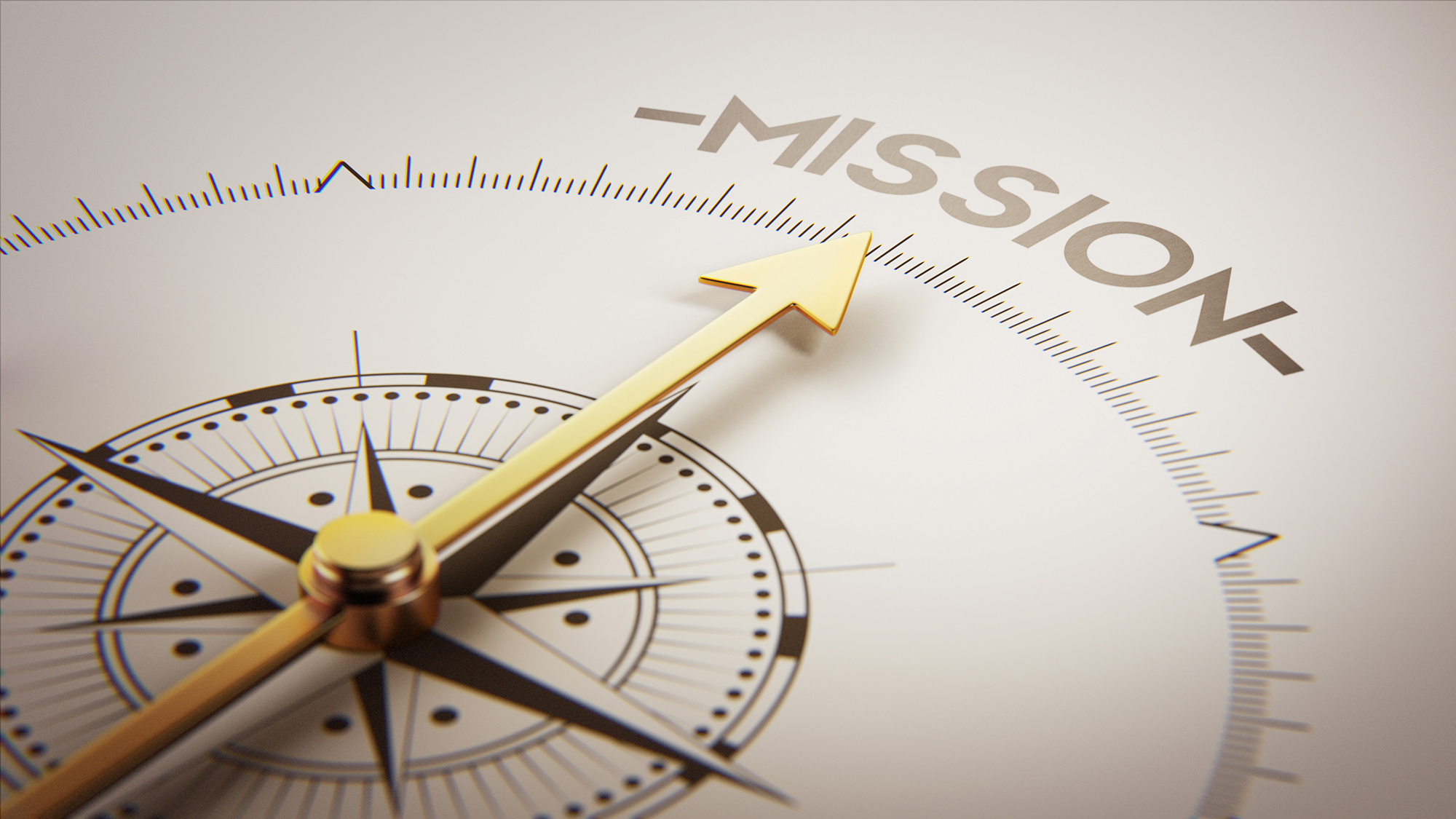 mission with arrow