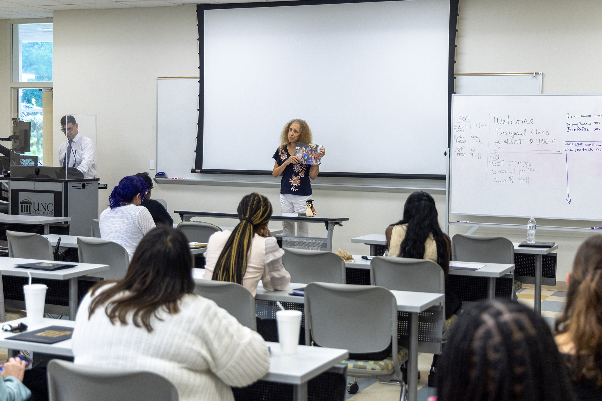 UNCP MSOT class in action